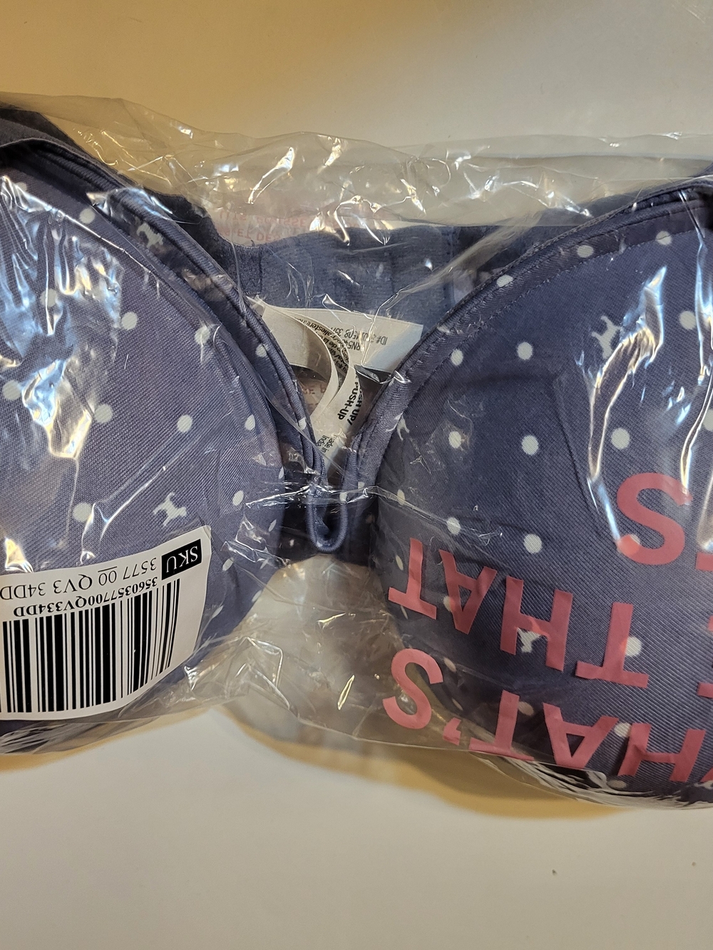 Victoria's Secret Polka Dot Padded Bra